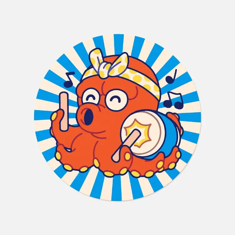 Yeaaah! Studio Vinyl Sticker - Image 4