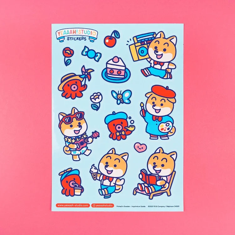 Yeaaah! Studio Vinyl Sticker Sheets - Image 3