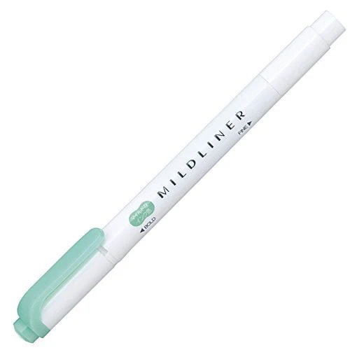 Zebra Mildliner Twintip Highlighter Slightly Fluorescent 5 Colour Set - Image 3