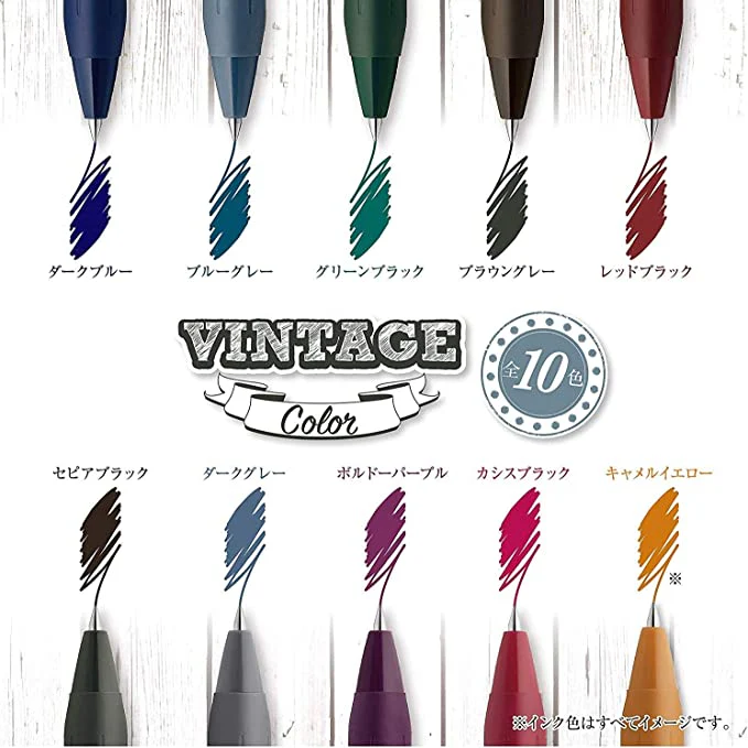 Zebra Sarasa Vintage Clip 0.5mm Gel Pen - Image 3